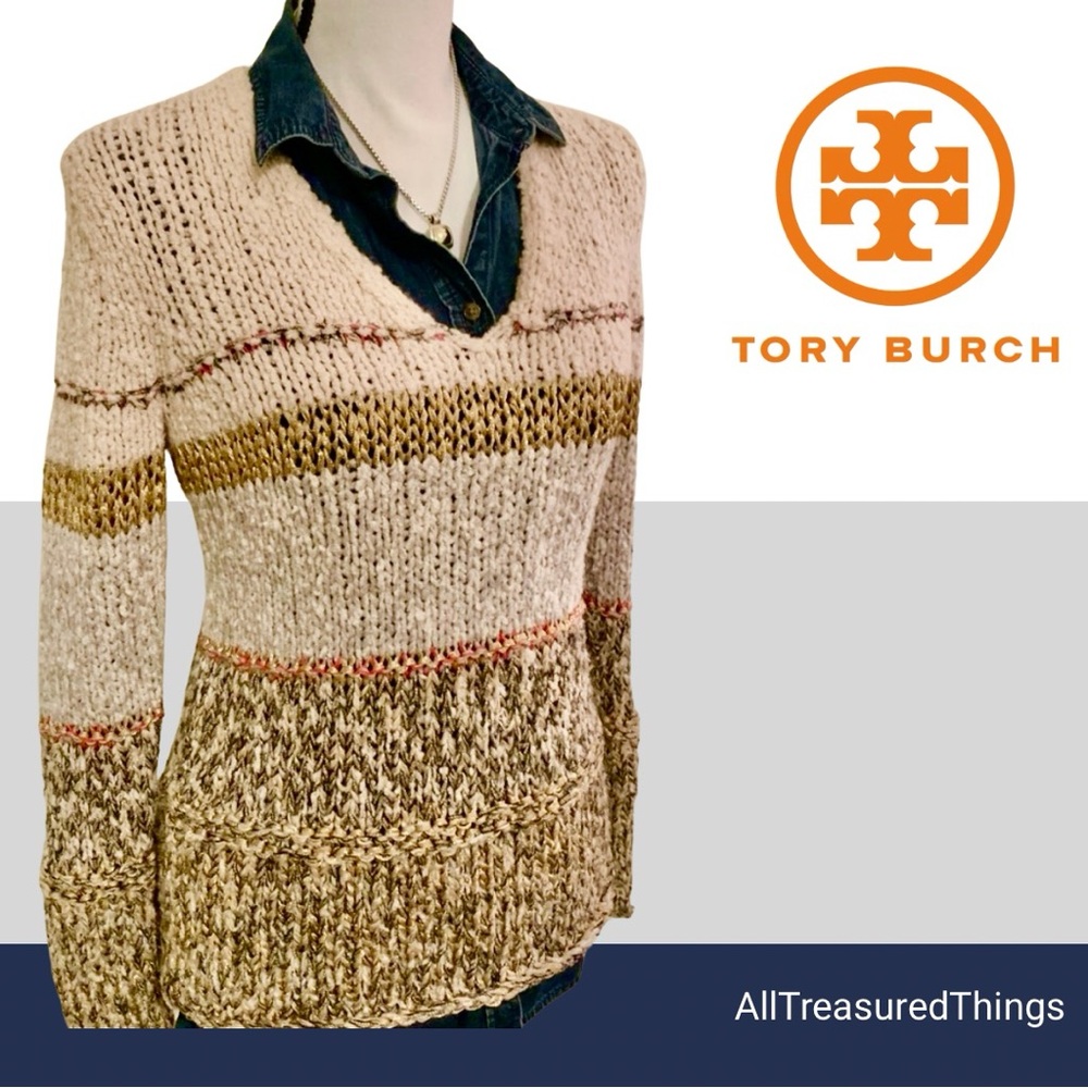 Tory Burch Chunky Knitted Sweater